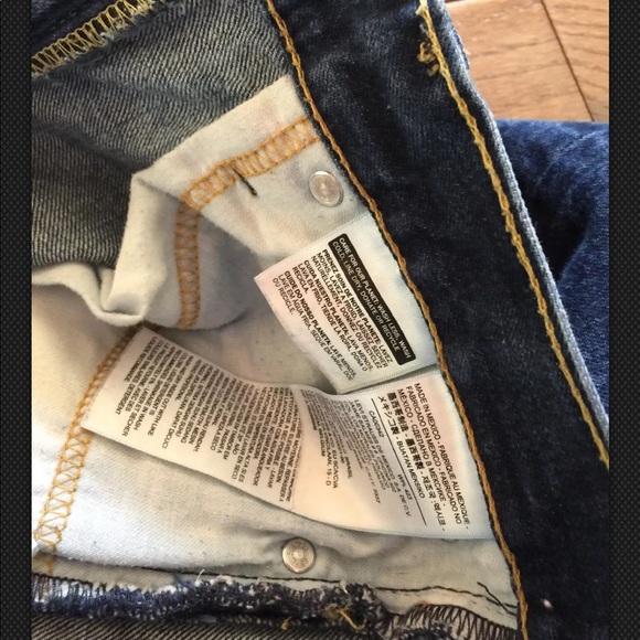 Levi's 522 Men's Size W28 L30 Blue Classic - Picture 6 of 7